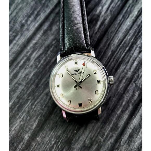 Rare Waltham Mechanical 140 Caliber‎ Swiss 1950\'s Mens Watch